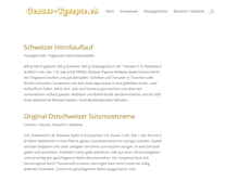 Tablet Screenshot of genuss-rezepte.ch